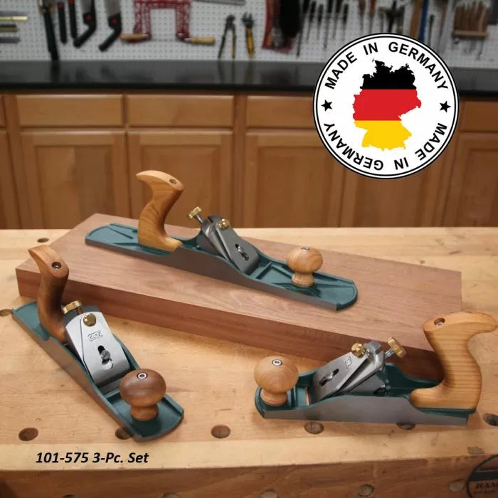 Kunz Plus Bench Planes 3-Pc. Set