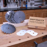 Infinity Tools Dadonator, 8" Stacked Dado Saw Blade Set