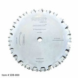 Infinity Tools Dadonator, 8" Stacked Dado Saw Blade Set